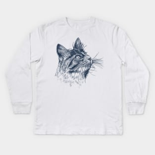 Cat Kids Long Sleeve T-Shirt